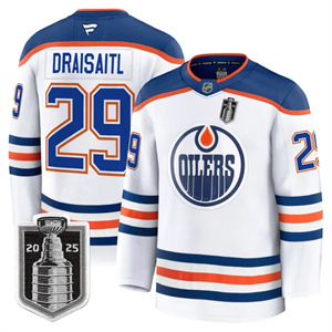 Personalized Men’s Edmonton Oilers 2025 Stanley Cup Final Premium Jersey All Stitched #29 Leon Draisaitl
