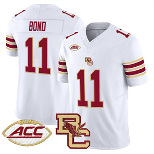 Personalized Boston College Eagles 2025 Limited Jersey All Stitched #11 Lewis Bond