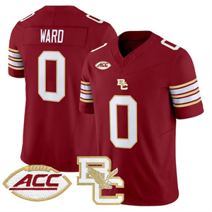 Personalized Boston College Eagles 2025 Limited Jersey All Stitched #0 Treshaun Ward