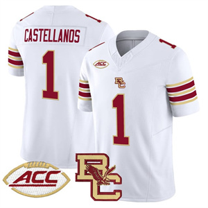 Personalized Boston College Eagles 2025 Limited Jersey All Stitched #1 Donovan Ezeiruaku