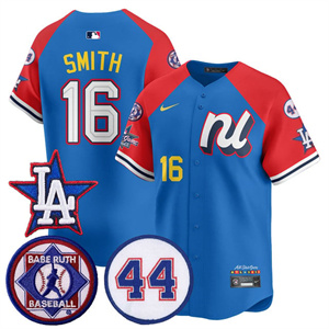 Personalized Men’s Los Angeles Dodgers National League 2025 MLB All-Star Jersey V3 All Stitched Will Smith #16