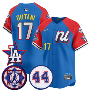 Personalized Men’s Los Angeles Dodgers National League 2025 MLB All-Star Jersey V3 All Stitched Shohei Ohtani #17