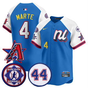 Personalized Men’s Arizona Diamondbacks National League 2025 MLB All-Star Jersey V3 All Stitched Ketel Marte #4