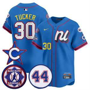 Personalized Men’s Chicago Cubs National League 2025 MLB All-Star Jersey V3 All Stitched Kyle Tucker #30