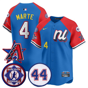 Personalized Men’s Arizona Diamondbacks National League 2025 MLB All-Star Jersey V3 All Stitched Ketel Marte #4