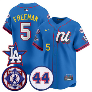 Personalized Men’s Los Angeles Dodgers National League 2025 MLB All-Star Jersey V3 All Stitched Freddie Freeman #5