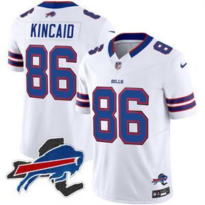 Personalized Men’s #86 Buffalo Bills New York Patch Limited Jersey All Stitched