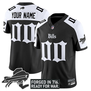 Personalized Custom Men’s Buffalo Bills New York Patch Limited Jersey – All Stitched Alternate