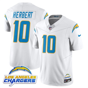 Personalized Men’s Los Angeles Chargers #10 Justin Herbert 2025 Alternate Jersey All Stitched
