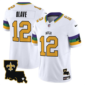 Personalized Men’s New Orleans Saints 2025 New Orleans City Limited Jersey All Stitched Chris Olave