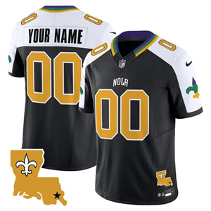 Personalized Custom Men’s New Orleans Saints Alternate 2025 New Orleans City Limited Jersey All Stitched
