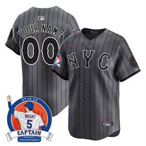Personalized Custom Men’s New York Mets David Wright Mets Legend Jersey V2 – All Stitched