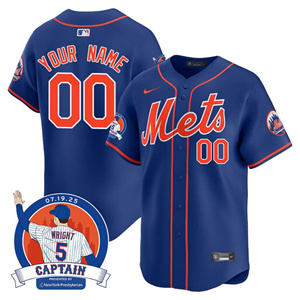 Personalized Custom Men’s New York Mets David Wright Mets Legend Jersey V2 – All Stitched