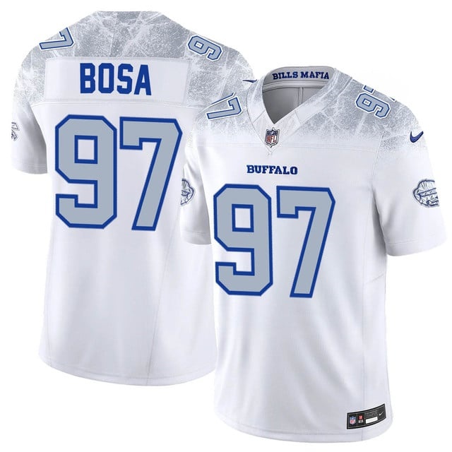 Personalized Men’s Buffalo Bills #97 Joey Bosa F.U.S.E. Limited Rivalry Series Jersey