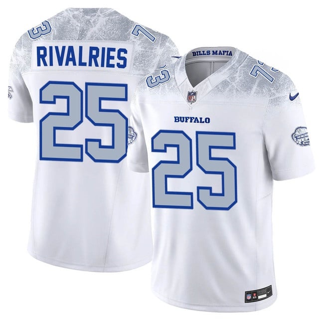 Personalized Men’s Buffalo Bills #25 Rivalries F.U.S.E. Limited Rivalry Series Jersey