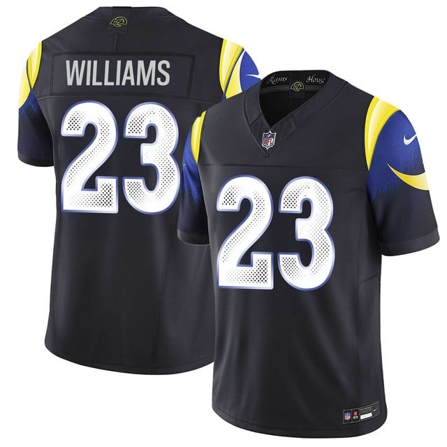 Personalized Men’s Los Angeles Rams #23 Kyren Williams F.U.S.E. Limited Rivalry Series Jersey