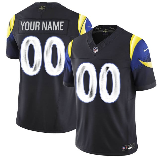 Personalized Custom Men’s Los Angeles Rams F.U.S.E. Limited Rivalry Series Jersey –