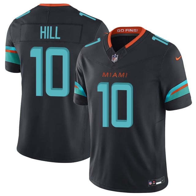 Personalized Men’s Miami Dolphins #10 Tyreek Hill F.U.S.E. Limited Rivalry Series Jersey