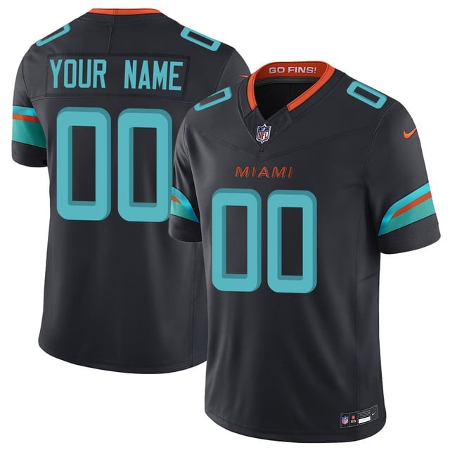 Personalized Custom Men’s Miami Dolphins F.U.S.E. Limited Rivalry Series Jersey