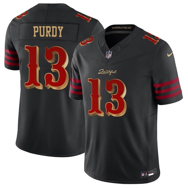 Personalized Men’s San Francisco 49ers #13 Brock Purdy F.U.S.E. Limited Rivalry Series Jersey