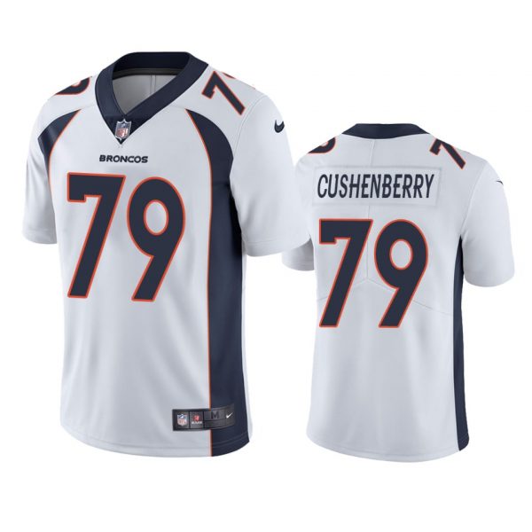 Personalized Men’s Lloyd Cushenberry Denver Broncos Limited Footbal Jersey White