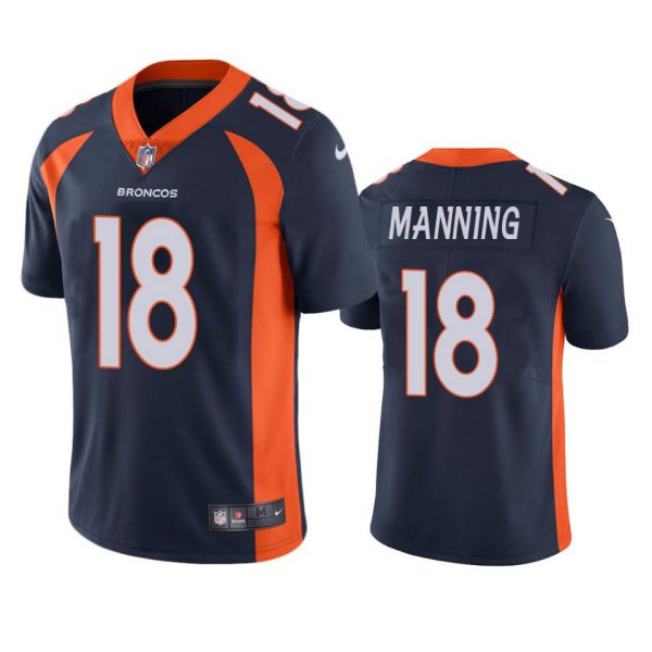 Personalized Men’s Peyton Manning Denver Broncos Limited Footbal Jersey Navy