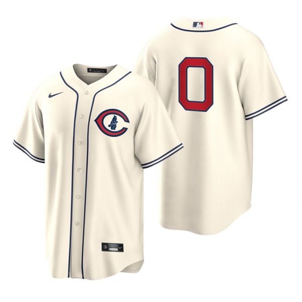 Personalized Youth Chicago Cubs Marcus Stroman 2022 Field of Dreams Cream Stitched Jersey