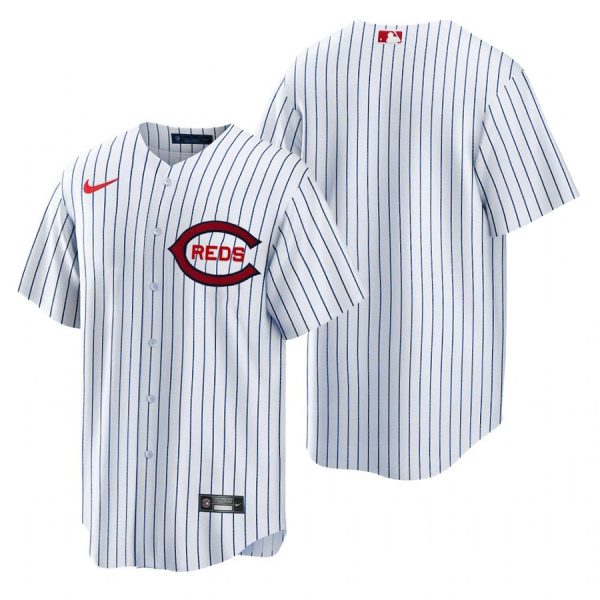 Personalized Youth Cincinnati Reds Blank 2022 Field of Dreams White Stitched Jersey