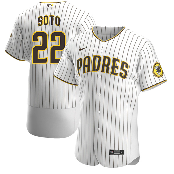 Personalized Men’s Juan Soto San Diego Padres Flex Base Stitched White