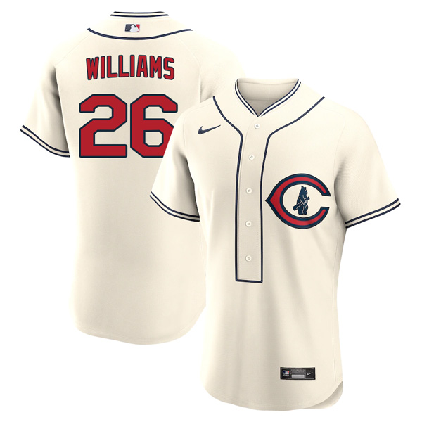 Personalized Men’s Flex Base Chicago Cubs Billy Williams 2022 Field of Dreams Cream Stitched Jersey With Name