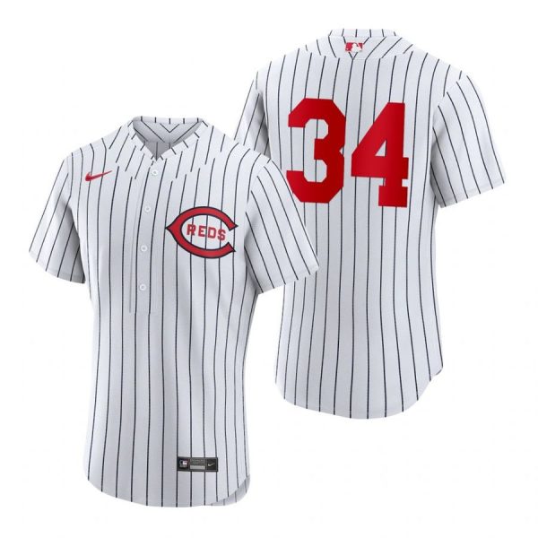Personalized Men’s Flex Base Cincinnati Reds Justin Wilson 2022 Field of Dreams White Stitched Jersey
