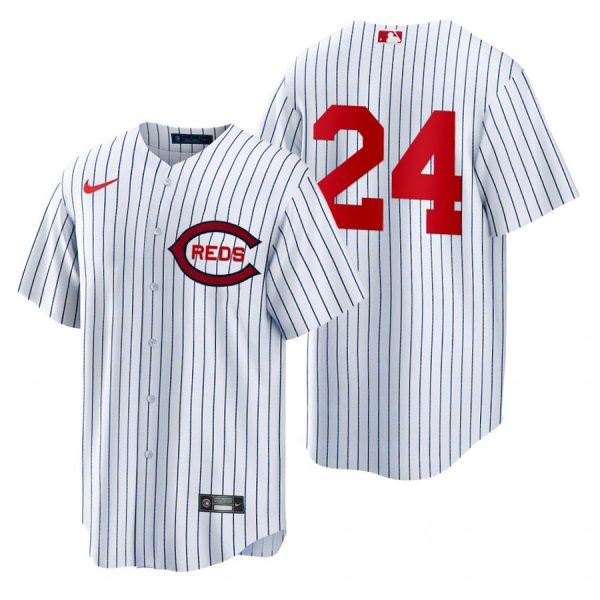 Personalized Men’s Cool Base Cincinnati Reds Tony Perez 2022 Field of Dreams White Stitched Jersey