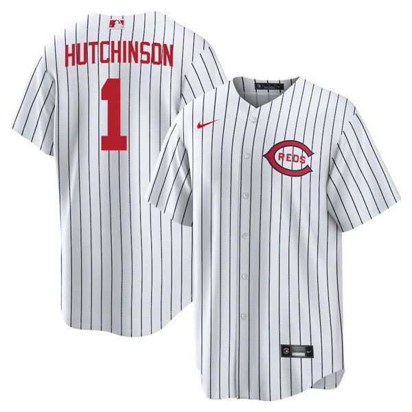 Personalized Men’s Cool Base Cincinnati Reds Fred Hutchinson 2022 Field of Dreams White Stitched Jersey With Name
