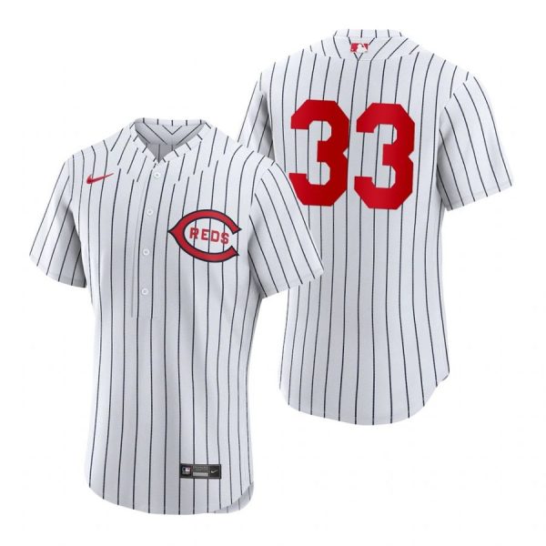 Personalized Men’s Flex Base Cincinnati Reds Aramis Garcia 2022 Field of Dreams White Stitched Jersey