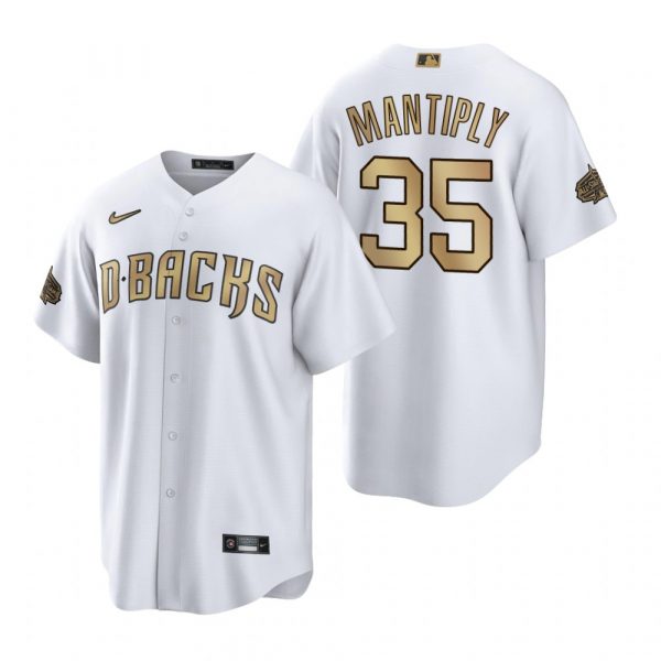 Personalized Men’s Cool Base Joe Mantiply Arizona Diamondbacks 2022 MLB All-Star Game White Stitched Jersey