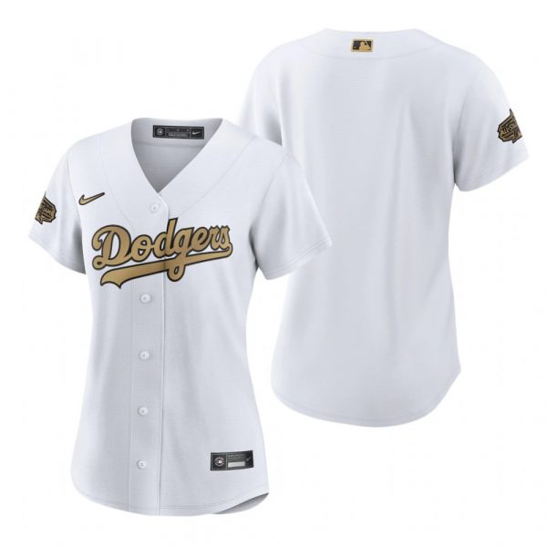 Personalized Women’s Los Angeles Dodgers 2022 MLB All-Star Game White Stitched Jersey
