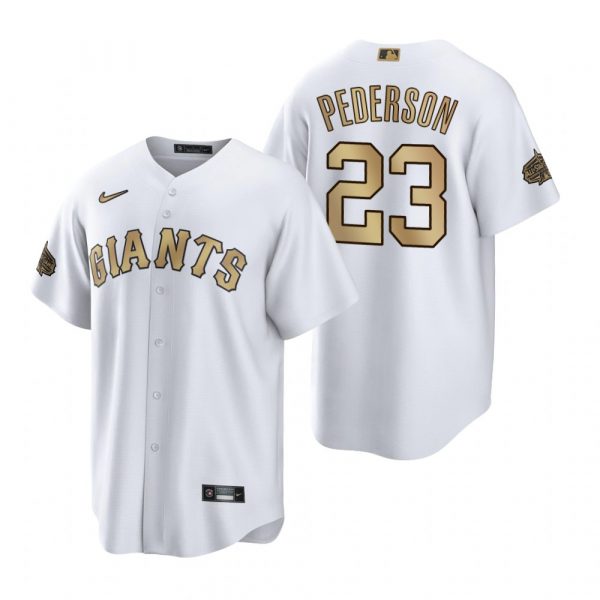 Personalized Men’s Cool Base Joc Pederson San Francisco Giants 2022 MLB All-Star Game White Stitched Jersey