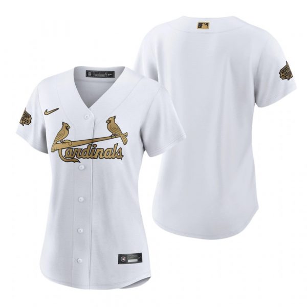 Personalized Women’s St. Louis Cardinals 2022 MLB All-Star Game White Stitched Jersey