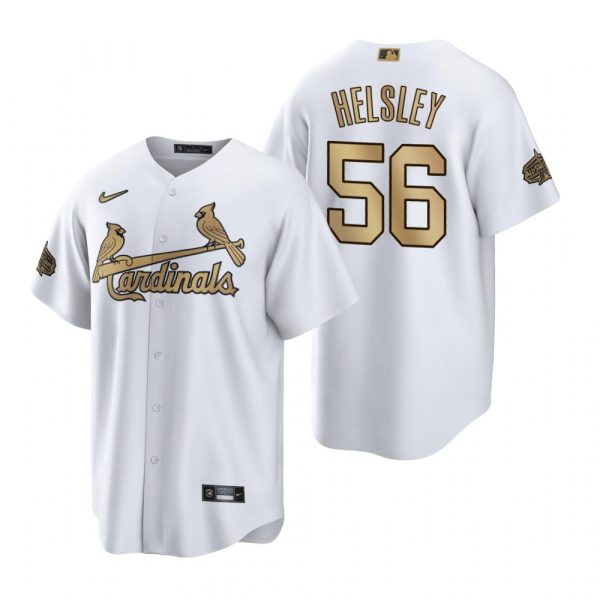 Personalized Men’s Cool Base Ryan Helsley St. Louis Cardinals 2022 MLB All-Star Game White Stitched Jersey