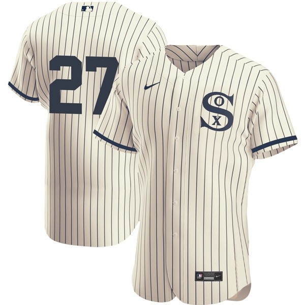 Personalized Men’s – Flex Base Chicago White Sox #27 Lucas Giolito Field of Dreams Throwback Jersey Stitched