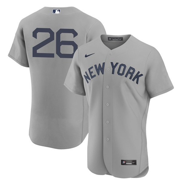 Personalized Men’s – Flex Base New York Yankees #26 DJ LeMahieu Field of Dreams Throwback Jersey Stitched