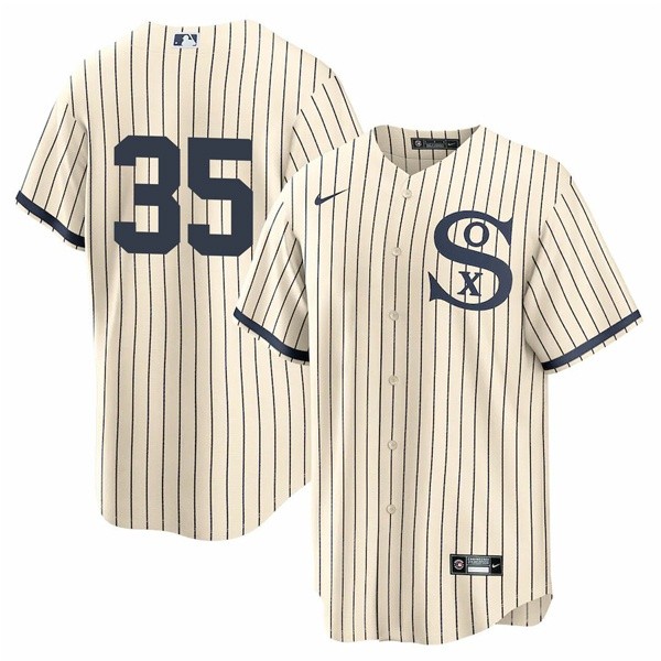 Personalized Youth Chicago White Sox #35 Frank Thomas Field of Dreams Throwback Jersey Stitched