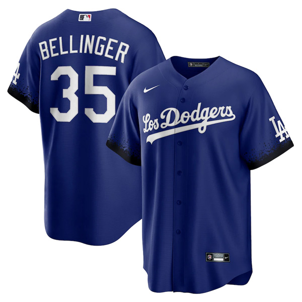 Personalized Youth Cody Bellinge Los Angeles Dodgers 2021 City Connect Stitched Jersey