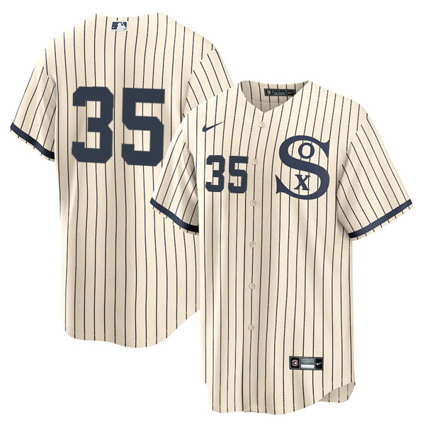 Personalized Men’s Chicago White Sox #35 Frank Thomas Field of Dreams Throwback Limited Edition Jersey Stitched