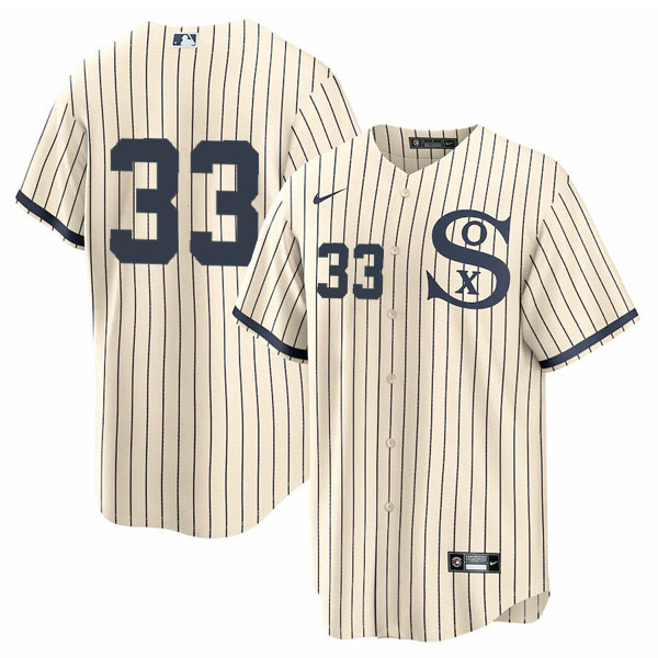 Personalized Men’s Chicago White Sox #33 Lance Lynn Field of Dreams Throwback Limited Edition Jersey Stitched