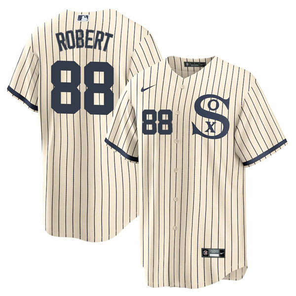 Personalized Men’s Chicago White Sox #88 Luis Robert Field of Dreams Throwback Limited Edition Jersey Stitched