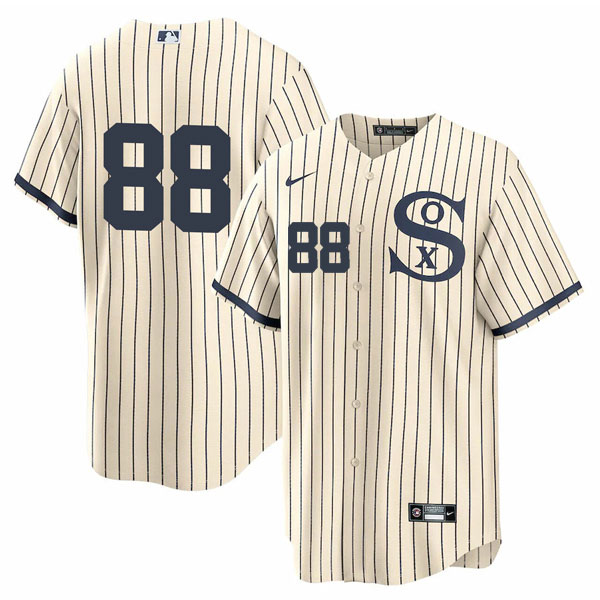 Personalized Men’s Chicago White Sox #88 Luis Robert Field of Dreams Throwback Limited Edition Jersey Stitched