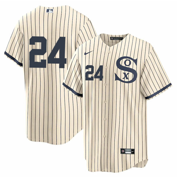 Personalized Men’s Chicago White Sox #24 Yasmani Grandal Field of Dreams Throwback Limited Edition Jersey Stitched