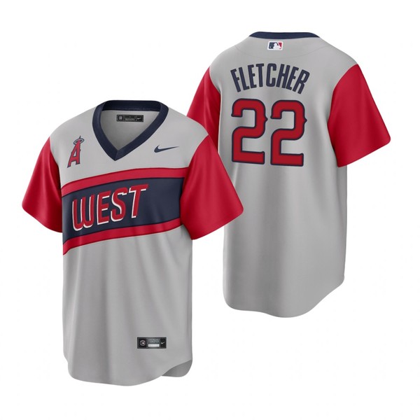Personalized Men’s #22 David Fletcher Los Angeles Angels Gray Road 2021 Little League Classic Jersey