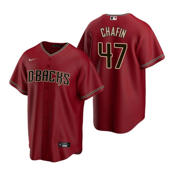 Personalized Men’s Andrew Chafin Arizona Diamondbacks Cool Base Jersey Crimson